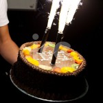 Ice Fountains Birthday Cake Decorations Sparkler Candle