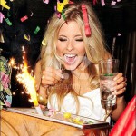 Ice Fountains Celebrities Mollie King The Saturdays